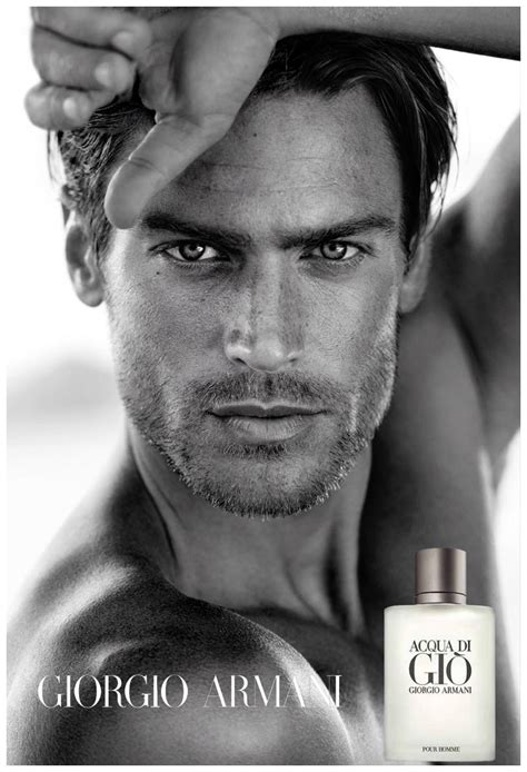 giorgio armani ad|acqua di gio male model.